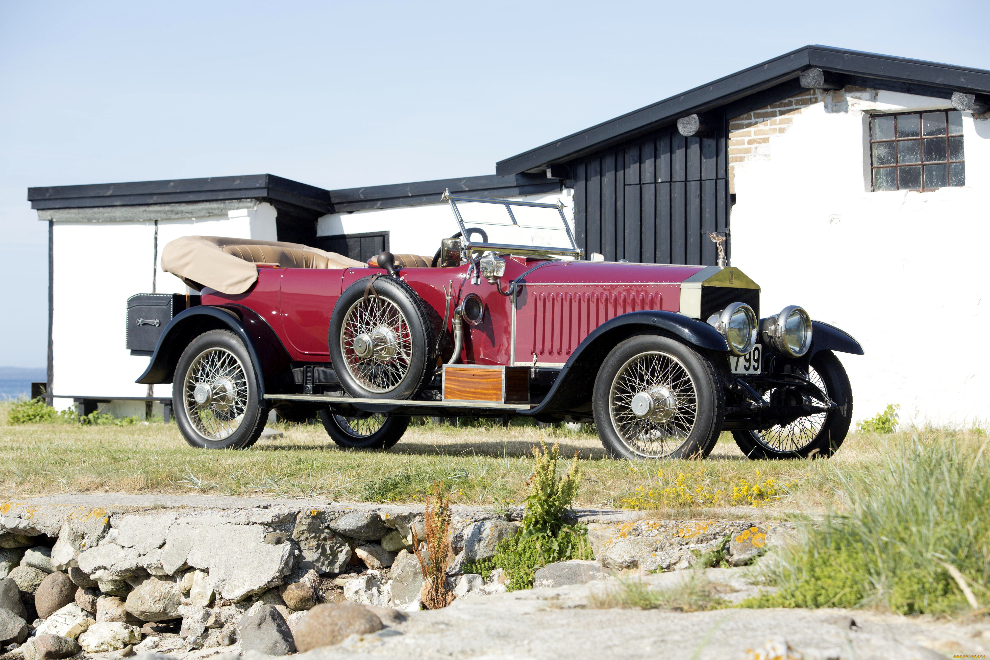, , 1913, tourer, hp, open, 40-50, ghost, silver, rolls-royce